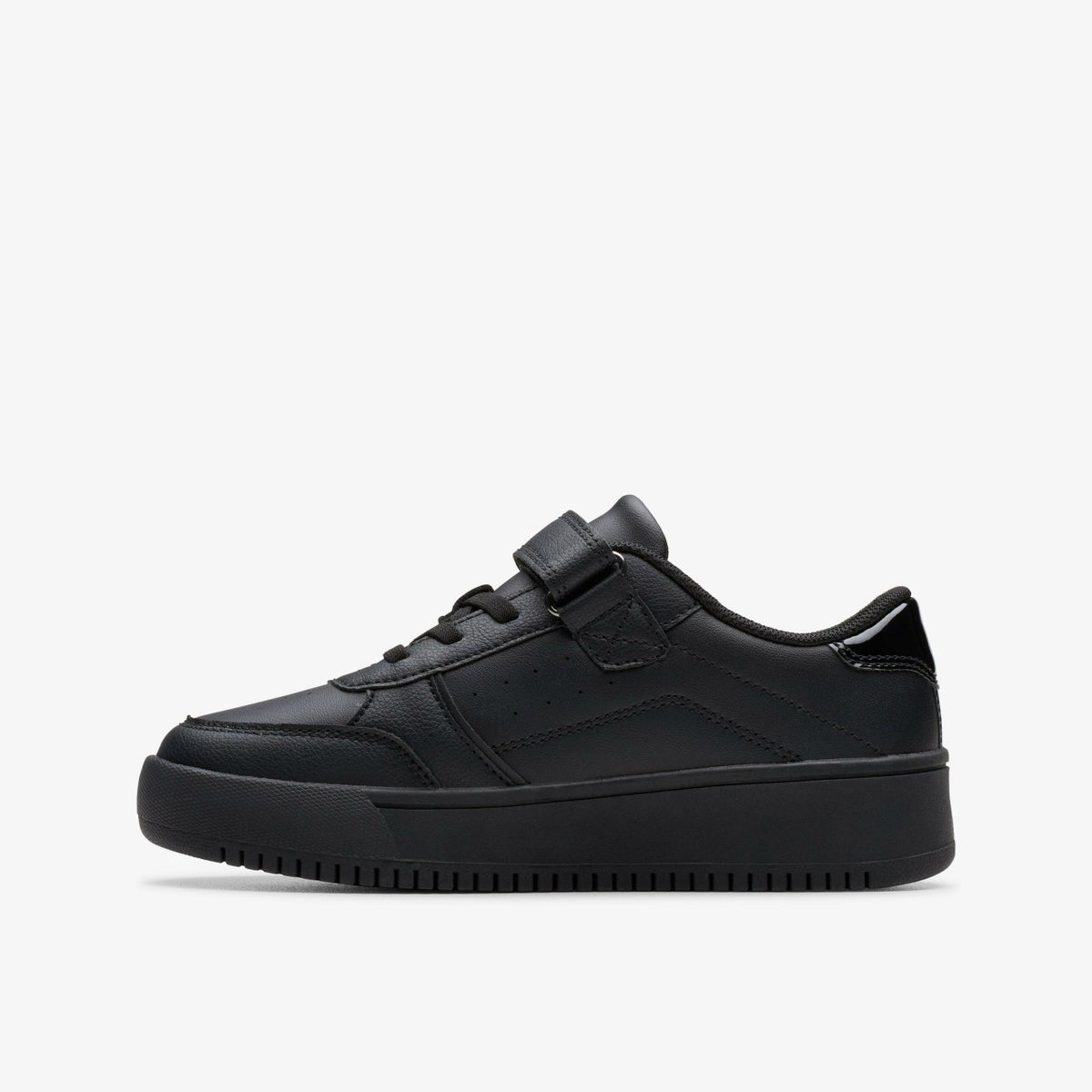 Clarks Kids Barley Step Kid Black