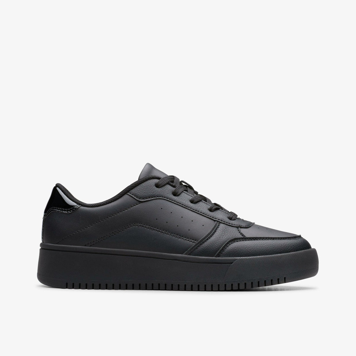 Clarks Kids Barley Step Youth Black