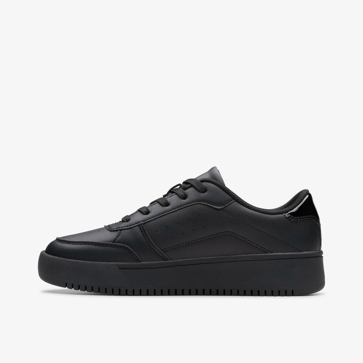 Clarks Kids Barley Step Youth Black