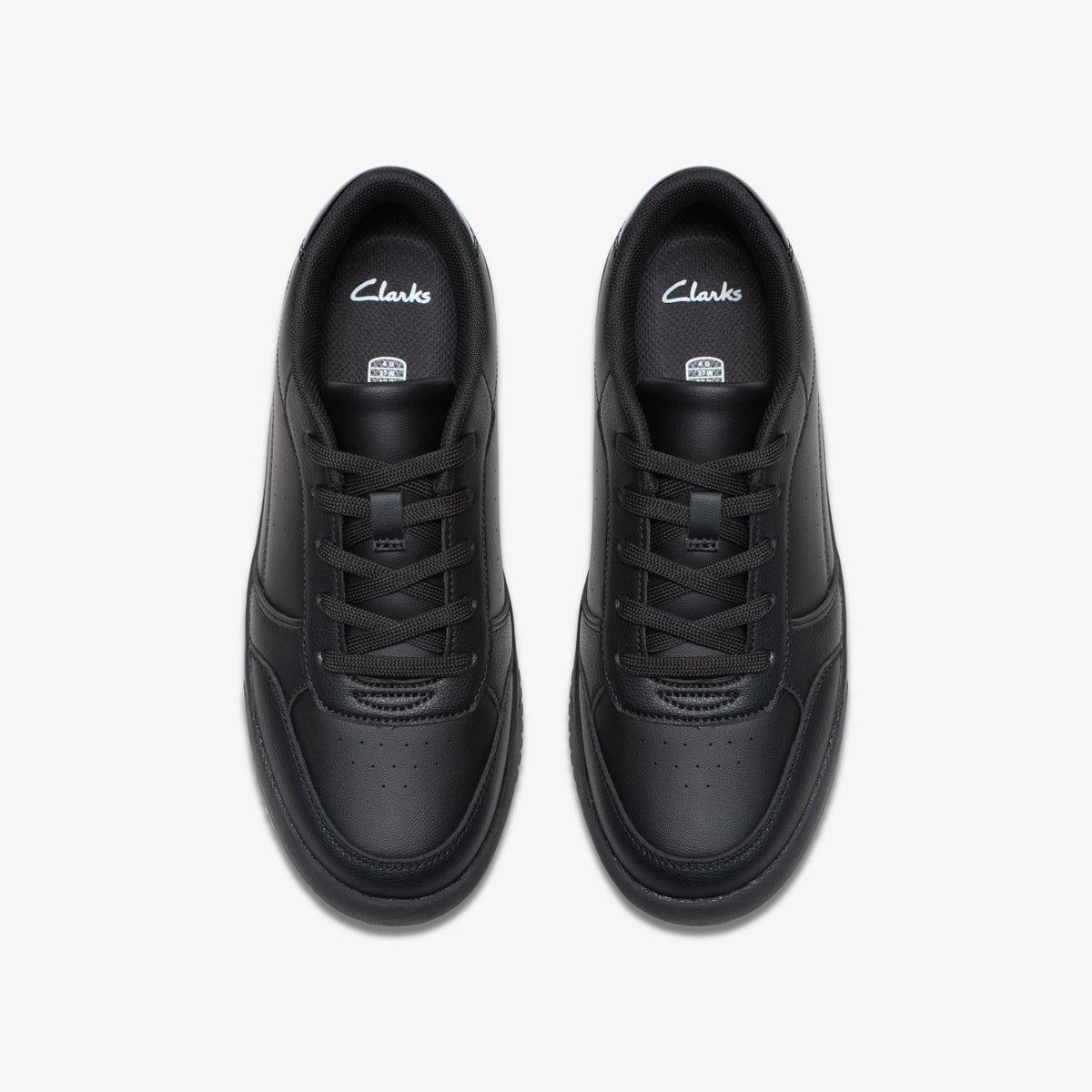 Clarks Kids Barley Step Youth Black