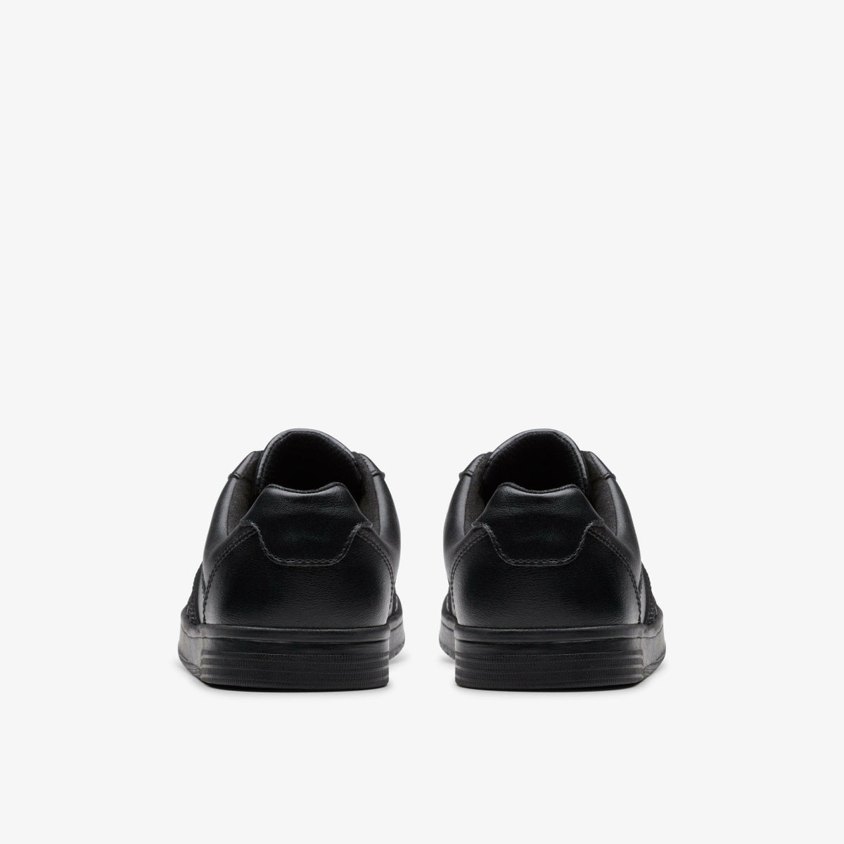 Clarks Kids Disco Pace Youth Black Leather
