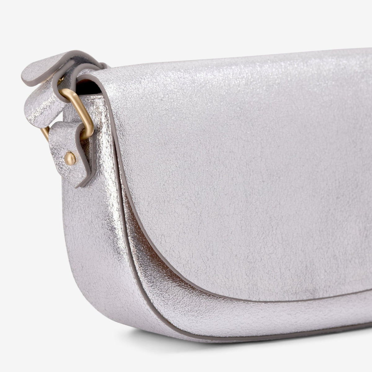 Clarks Women Baguette Dress Silver Leather