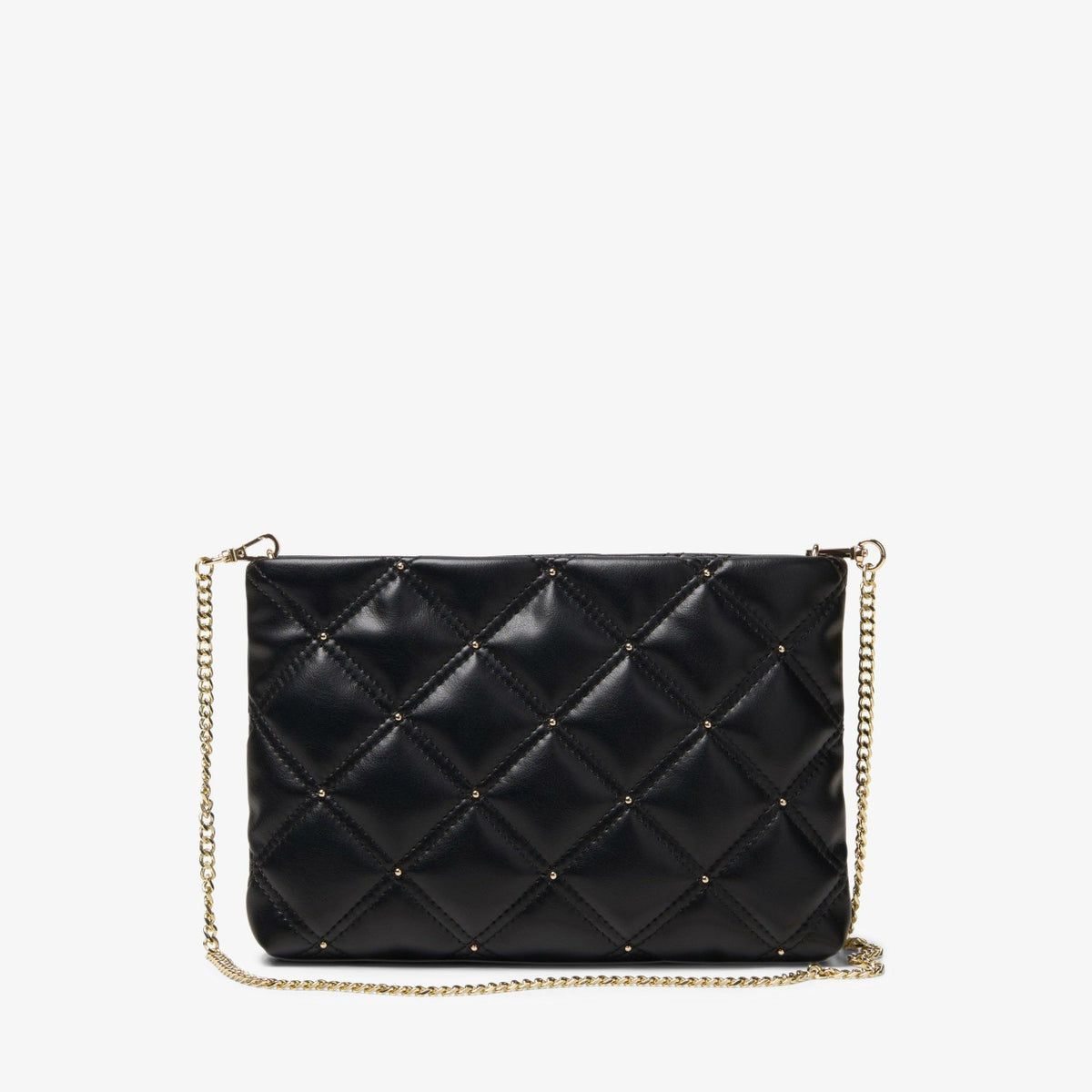 Clarks Women Dress Pouch Black Quilted