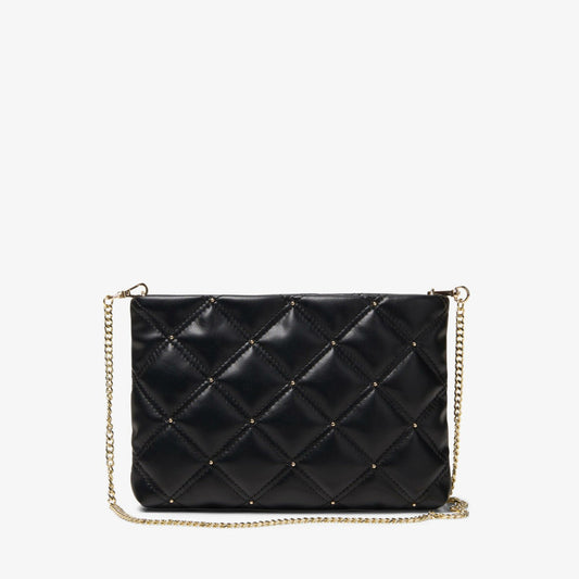 Clarks Women Dress Pouch Black Quilted