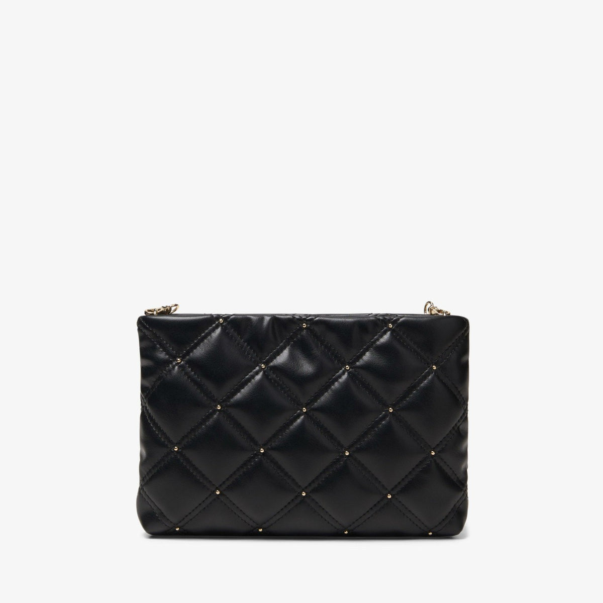 Clarks Women Dress Pouch Black Quilted