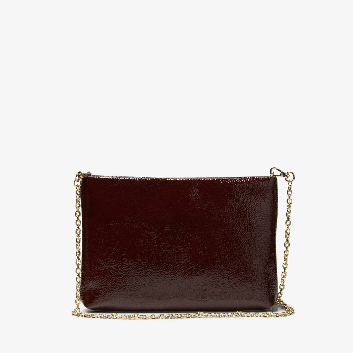 Clarks Women Dress Pouch Burgundy Patent