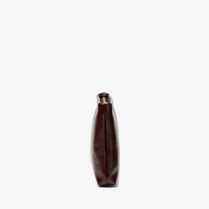 Clarks Women Dress Pouch Burgundy Patent