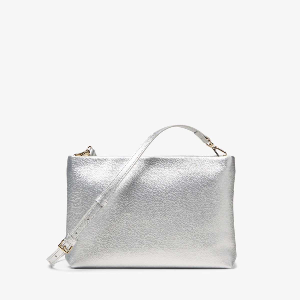 Clarks Women Pouch Bag Silver