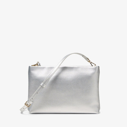 Clarks Women Pouch Bag Silver
