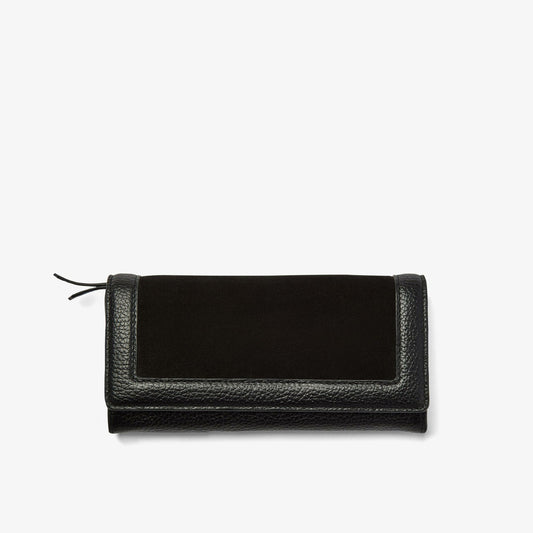 Clarks Women Casual Purse Black Suede