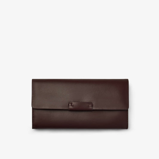 Clarks Women Dress Purse Burgundy Leather