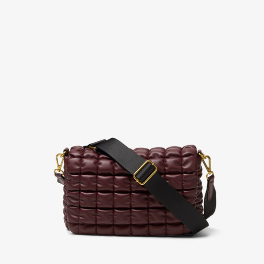 Clarks Women Quilted Cross Burgundy