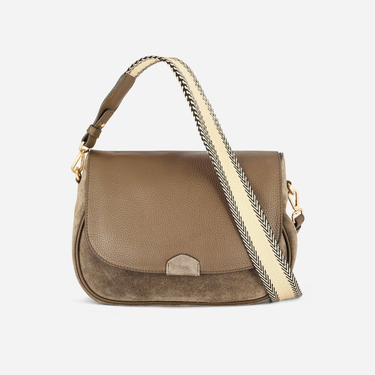 Clarks Women Utility Saddle Olive Suede