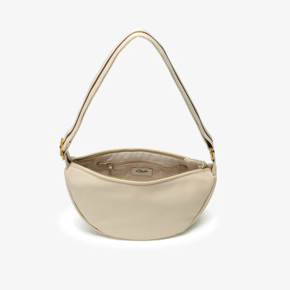 Clarks Women Crescent Sling Cream