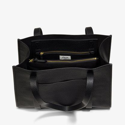 Clarks Women Shopper Tote Black