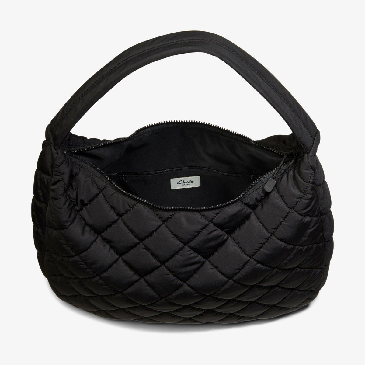 Clarks Women Quilted Tote Black