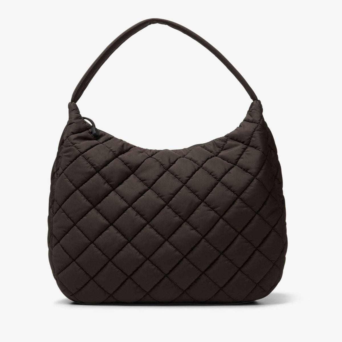 Clarks Women Quilted Tote Dark Brown