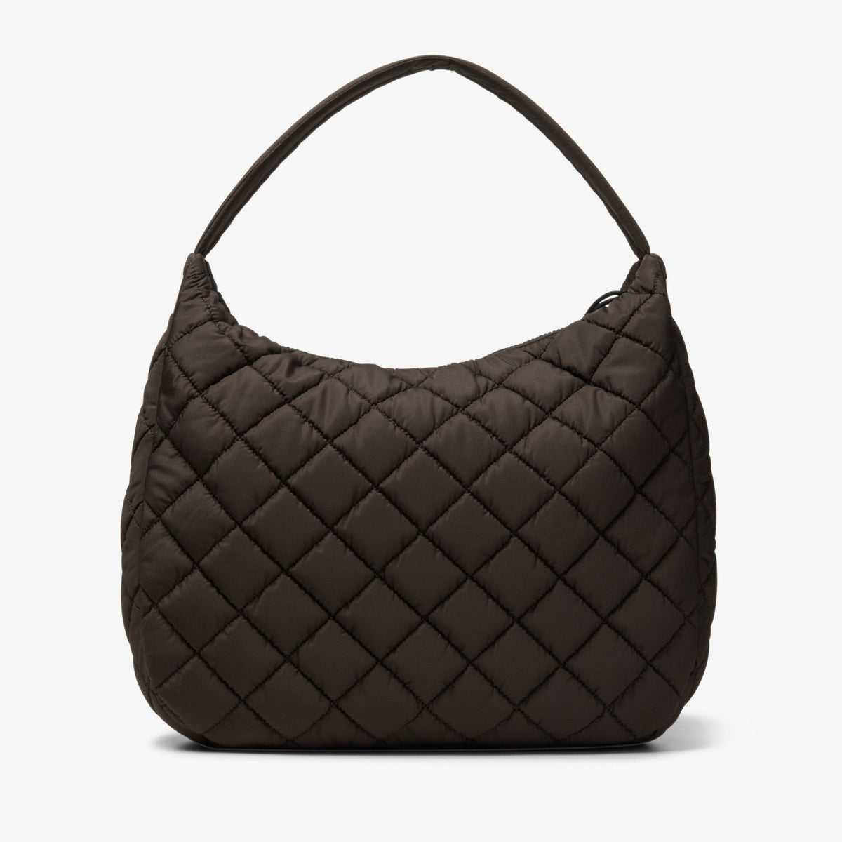 Clarks Women Quilted Tote Dark Brown