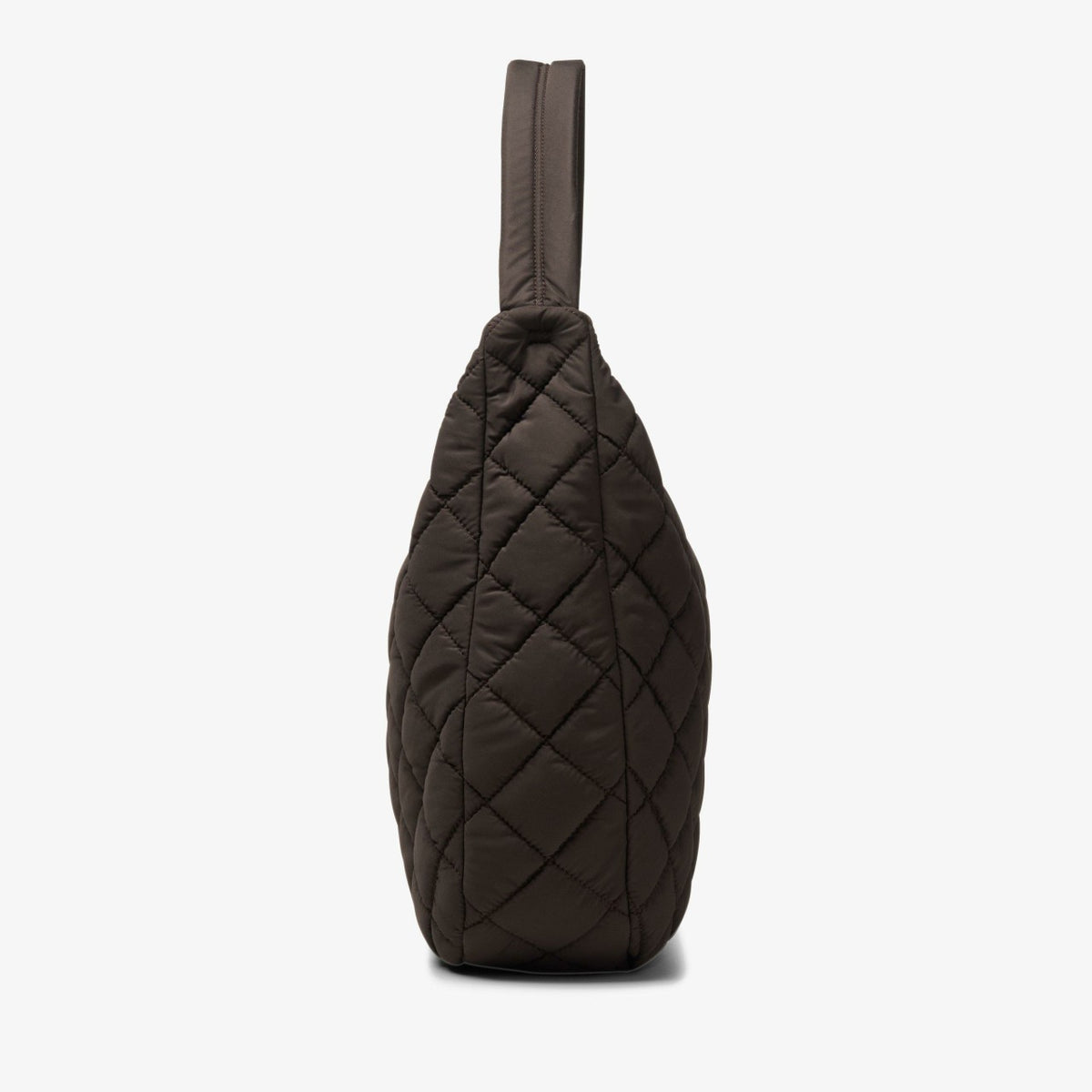 Clarks Women Quilted Tote Dark Brown