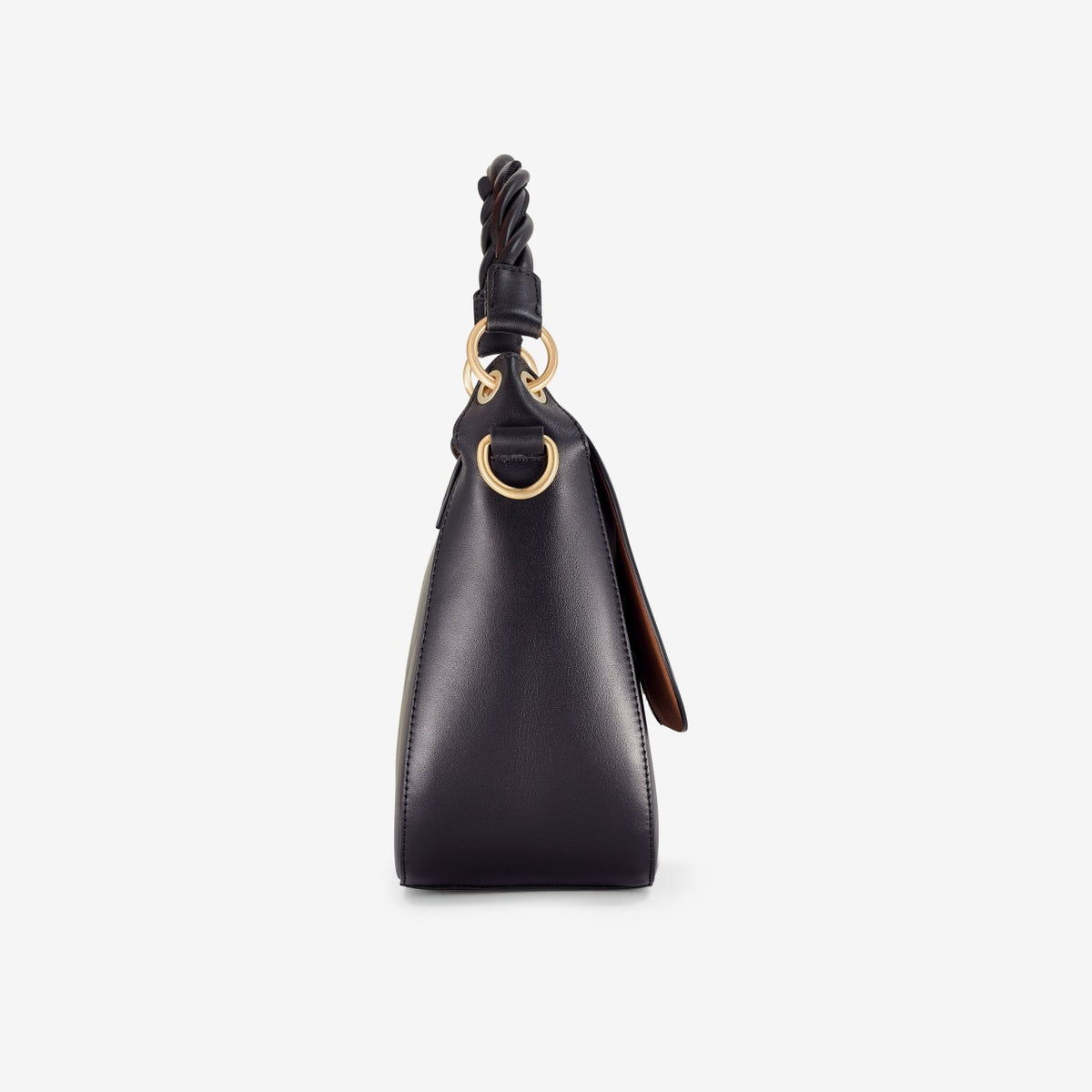 Clarks Women Twist Midi Black Leather