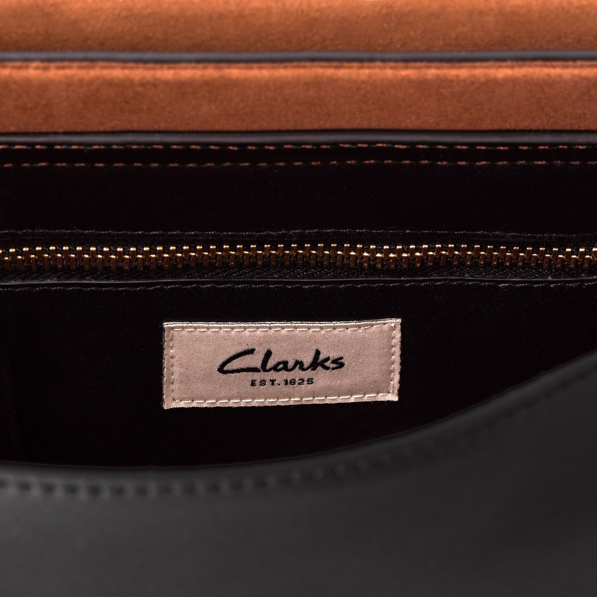 Clarks Women Twist Midi Black Leather