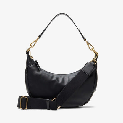 Clarks Women Willow Moon Mini Black Leather