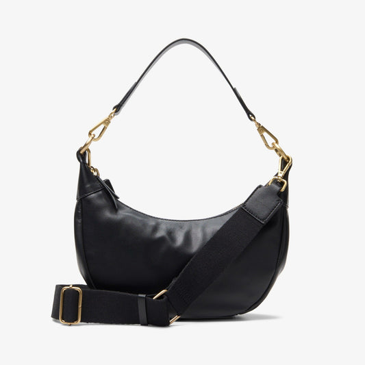Clarks Women Willow Moon Mini Black Leather