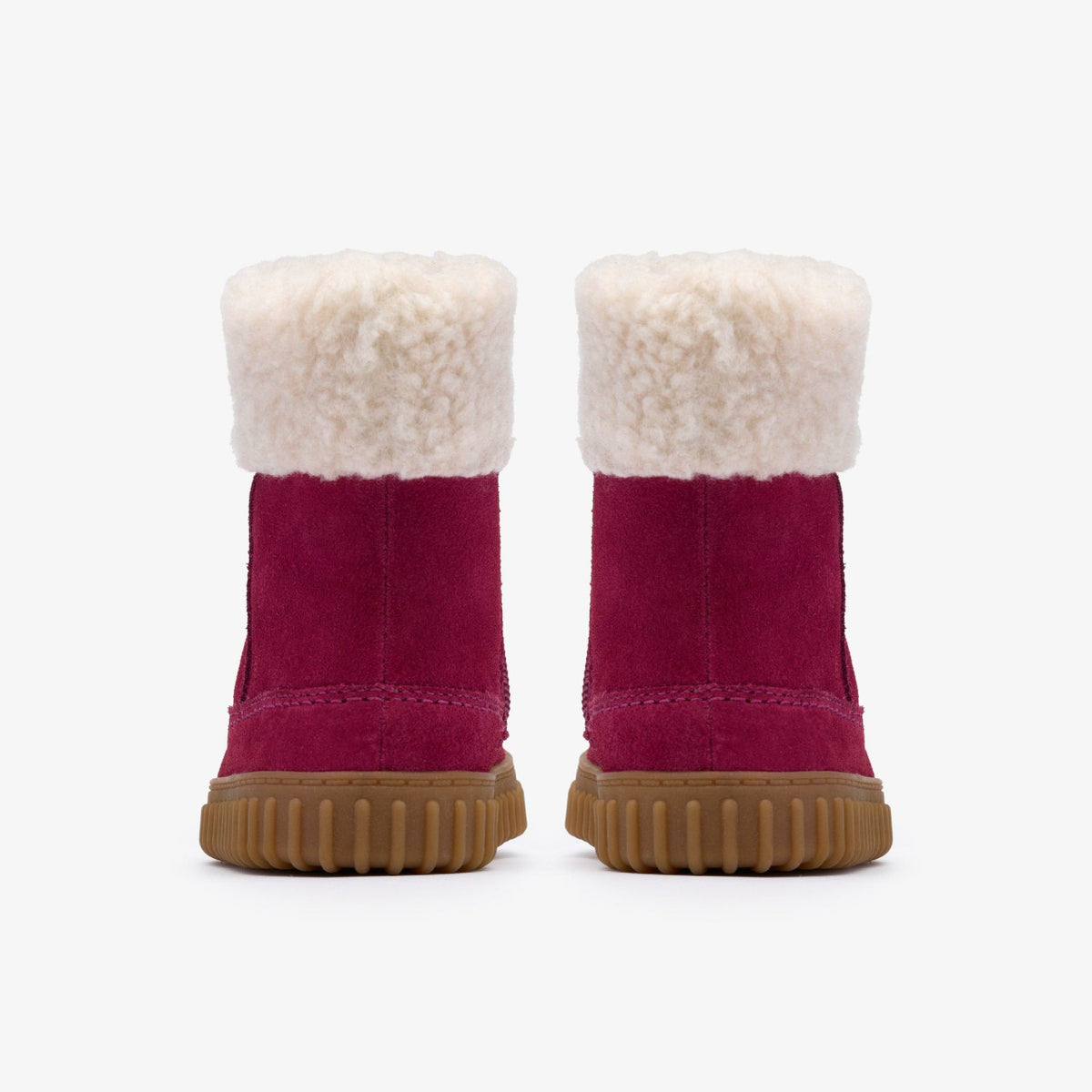 Clarks Kids Cove Snug Toddler Berry Suede
