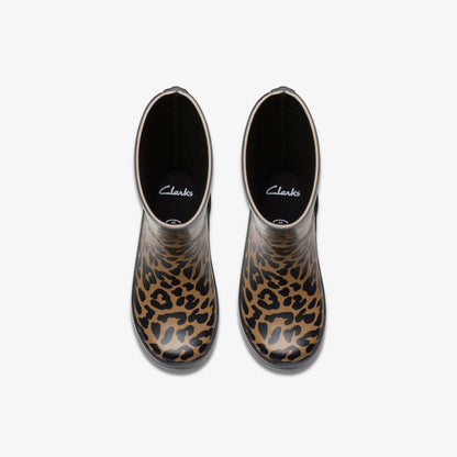 Clarks Kids Tarri Run 2 Toddler Leopard Print