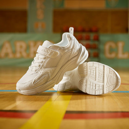 Clarks Kids Crafton Move Kid White/White