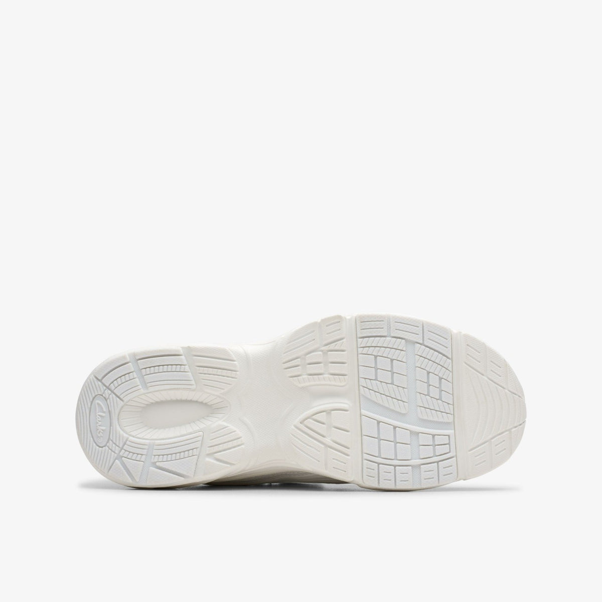 Clarks Kids Crafton Move Kid White/White