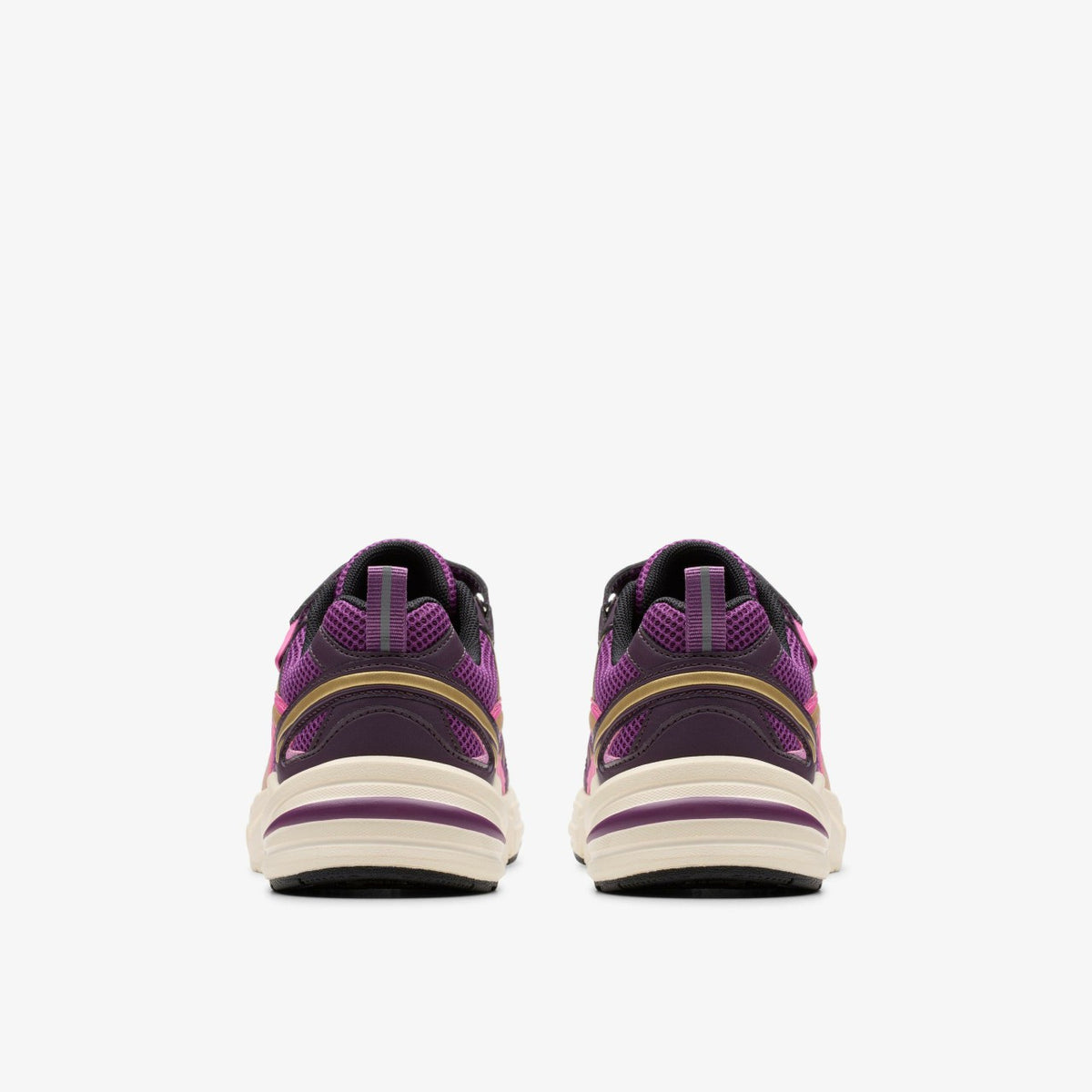Clarks Kids Crafton Move Kid Purple Combination