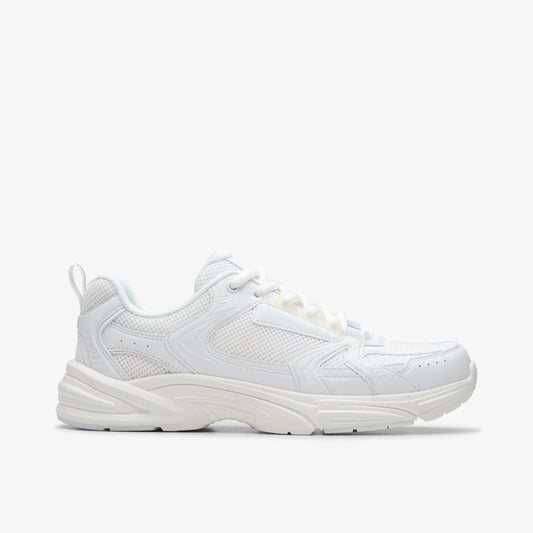 Clarks Kids Crafton Move Youth White/White