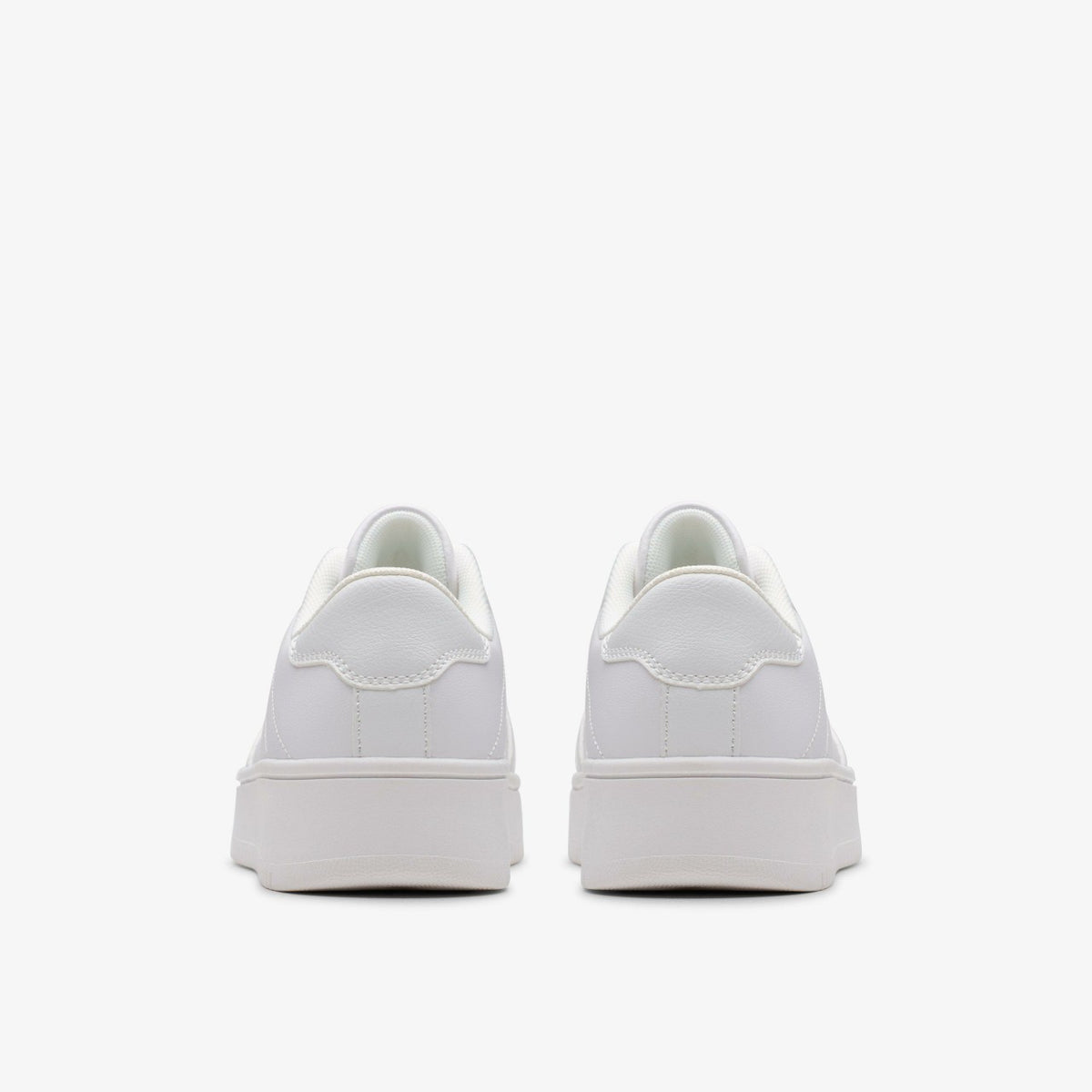 Clarks Kids Barley Step Youth White/White