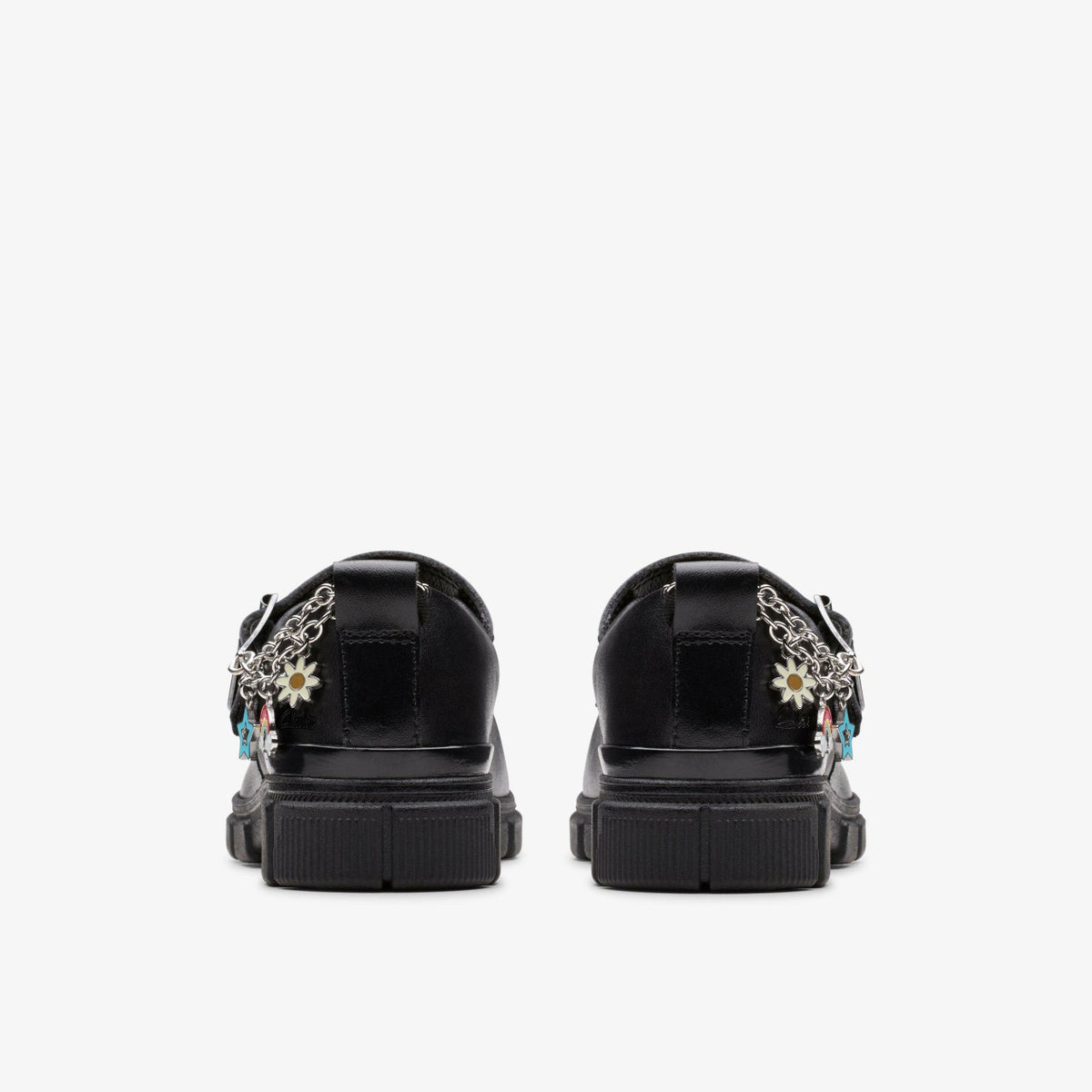 Clarks Kids Evyn Pure Kid Black Leather