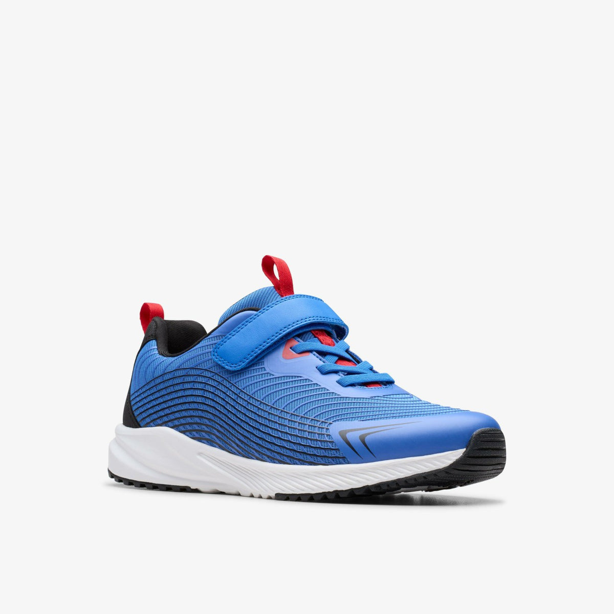 Clarks Kids Deyes Dash Youth Blue Synthetic
