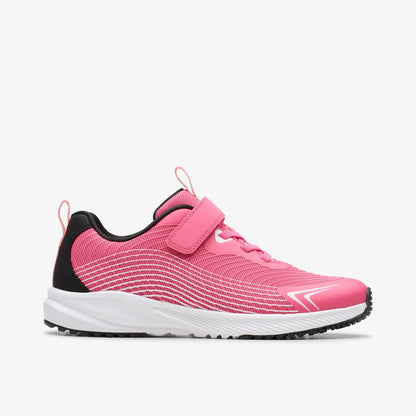 Clarks Kids Deyes Dash Youth Pink Synthetic