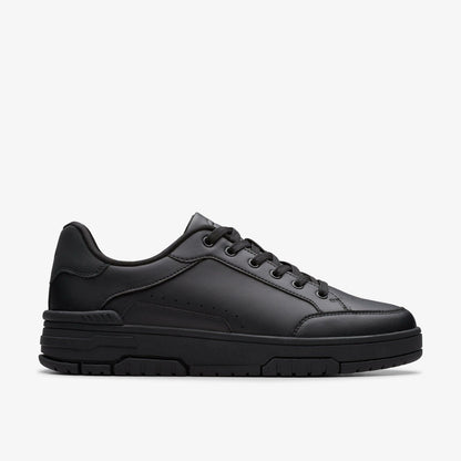 Clarks Men Check Lace Black