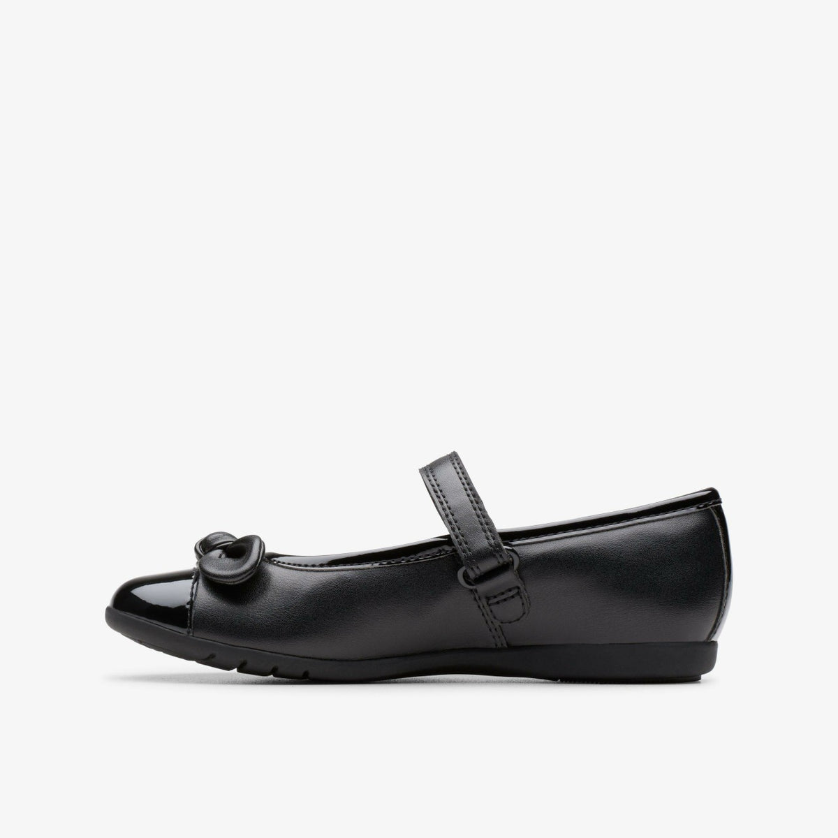 Clarks Kids Dance Beam Kid Black