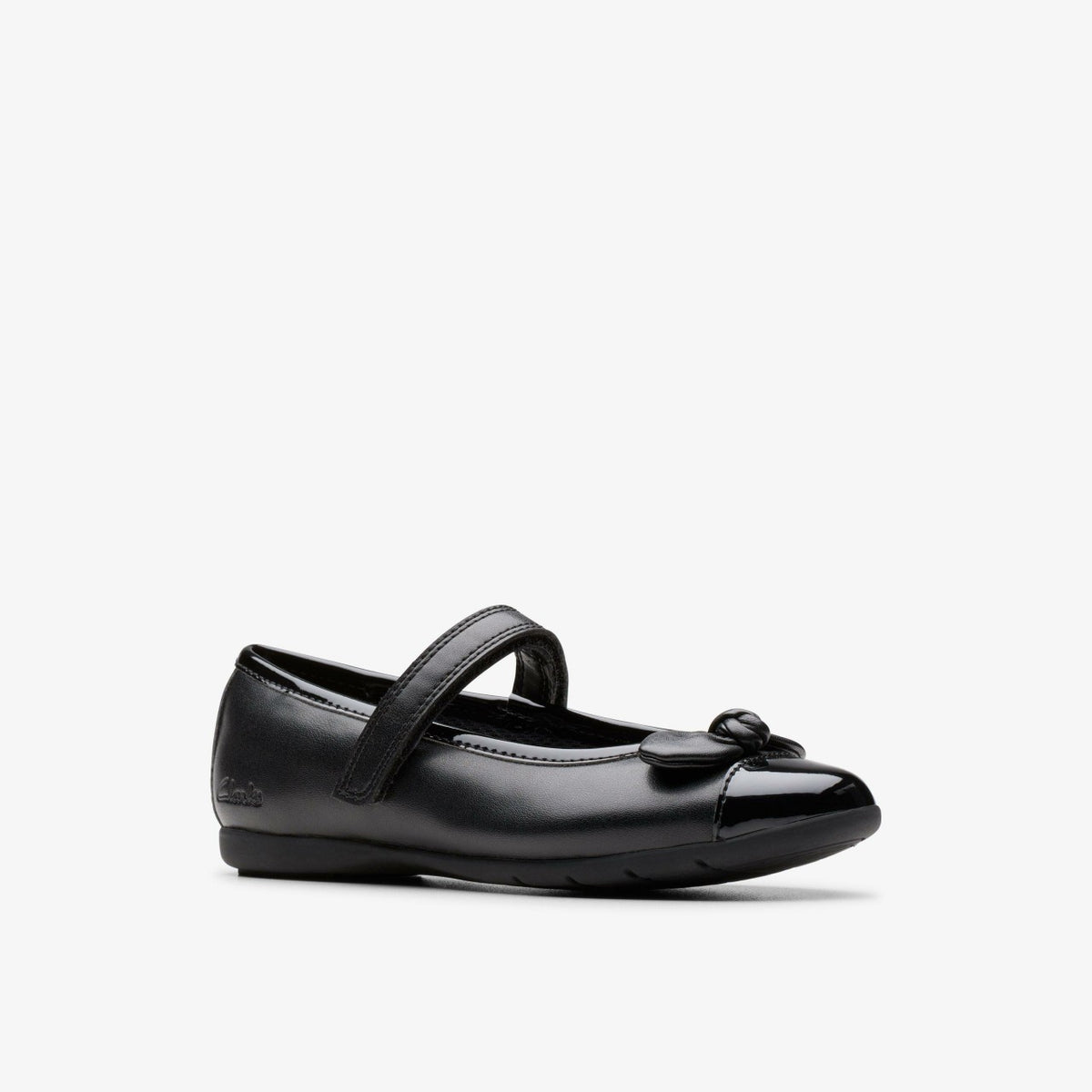 Clarks Kids Dance Beam Kid Black
