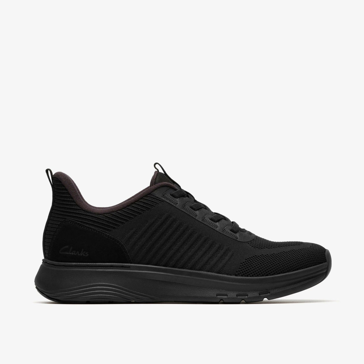 Clarks Men Motion Trek LT Black Knit