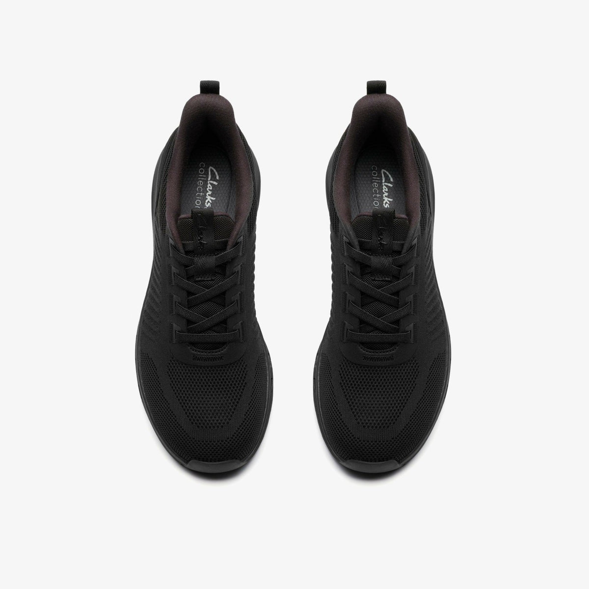 Clarks Men Motion Trek LT Black Knit