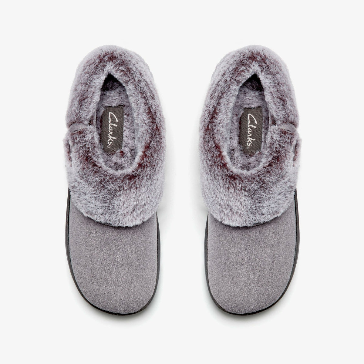 Clarks Women Evelyn Mule Grey