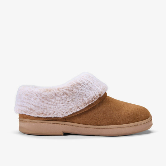 Clarks Women Evelyn Mule Tan