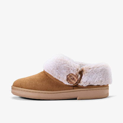 Clarks Women Evelyn Mule Tan