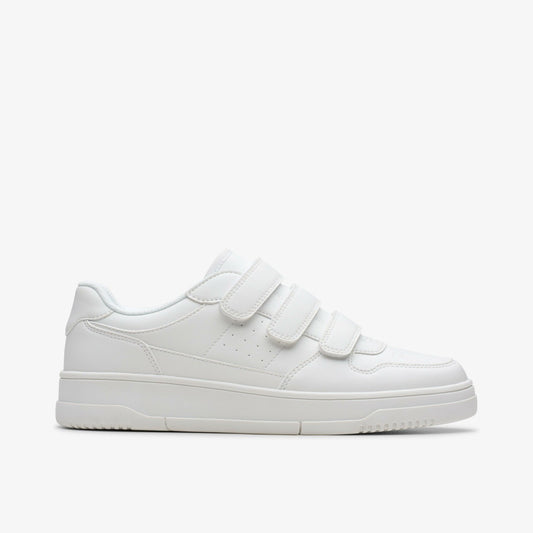 Clarks Kids Canyon Sky Youth White/White