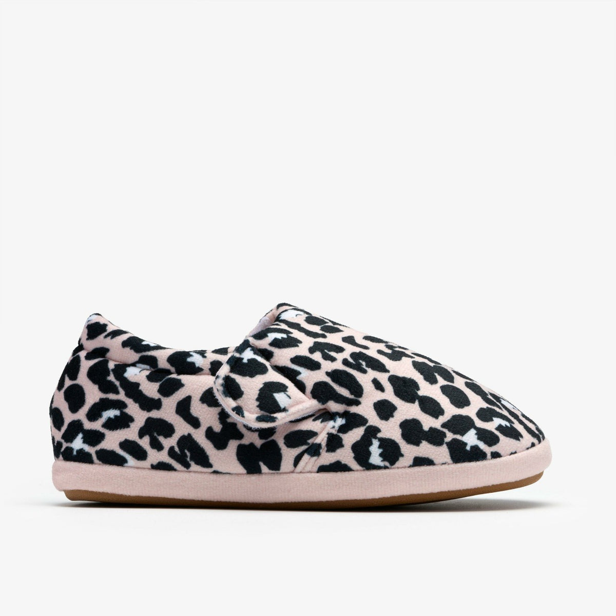 Clarks Kids Fluffy Snug Kid Blush Pink Print
