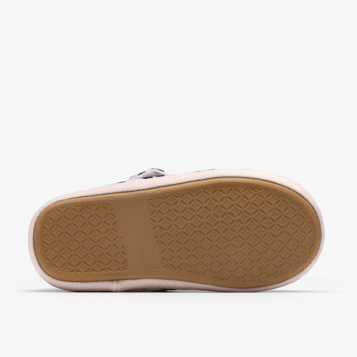 Clarks Kids Fluffy Snug Kid Blush Pink Print