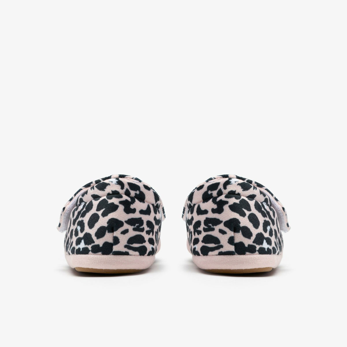 Clarks Kids Fluffy Snug Kid Blush Pink Print