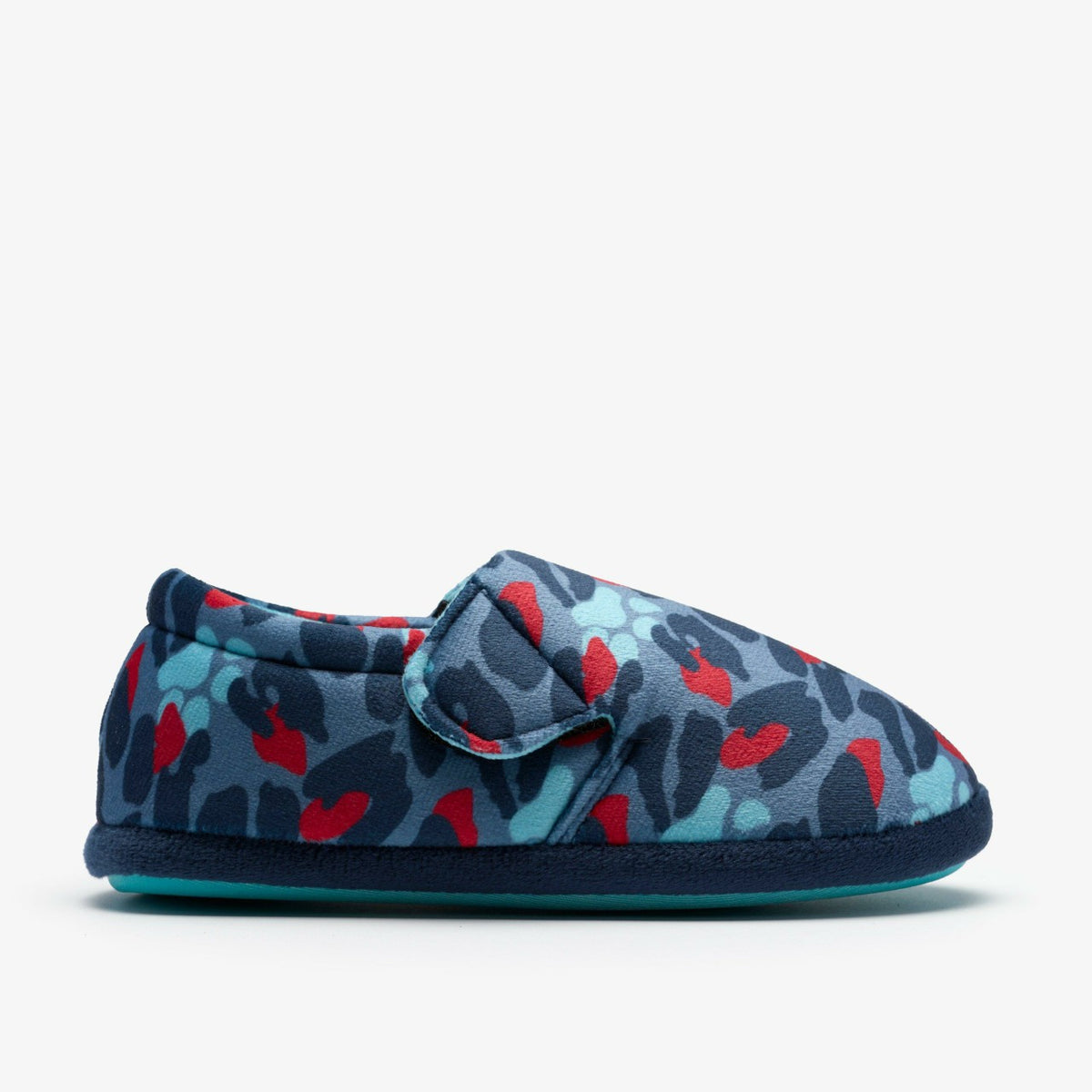 Clarks Kids Fluffy Snug Kid Blue Camo Combination